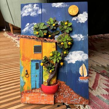 Cytrusowy dziedziniec