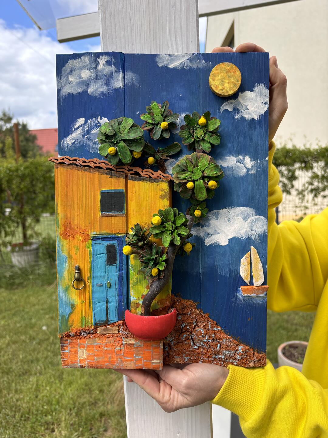 Cytrusowy dziedziniec