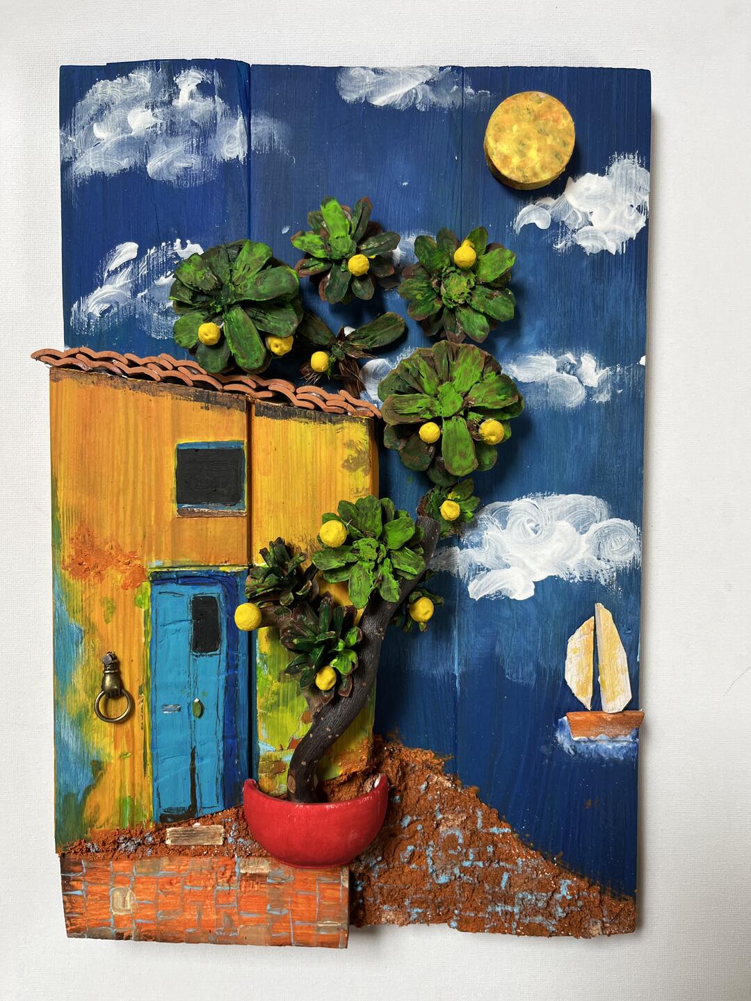 Cytrusowy dziedziniec