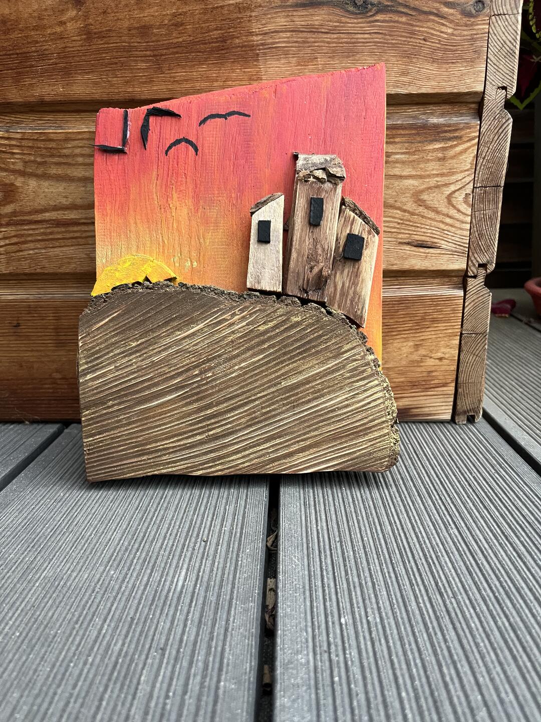 Arbuzowy zachód słońca